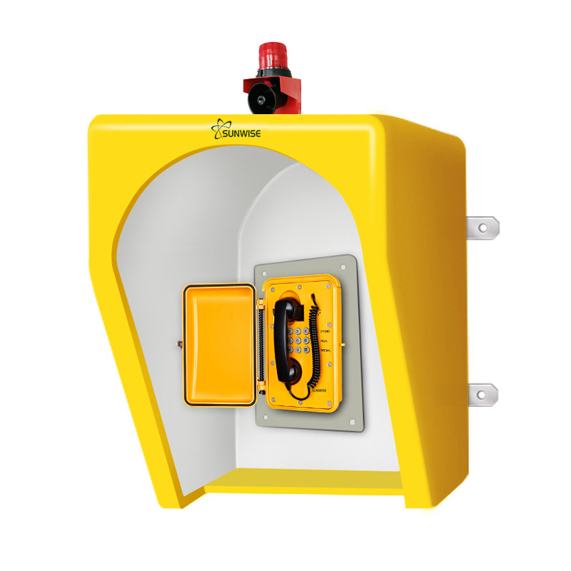 Acoustic Hood for Telephone